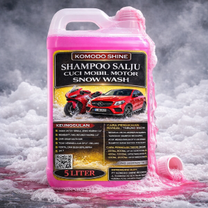 SHAMPOO SALJU 5L Aroma Bubble Gum - Pembersih & Pelapis Mobil/Motor