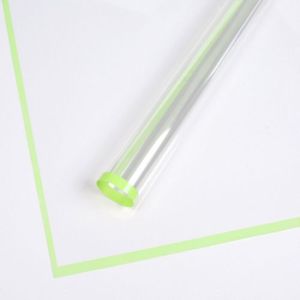 20 LEMBAR Flower Wrapping Transparant Line Color Kertas Buket Bunga Cellophane KB6007