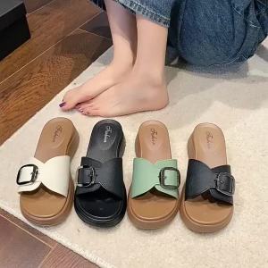 [Free Shipping] 2025 New Womens Summer Outdoor Thick-Soled Non-Slip Fashionable Versatile Sandals