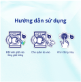 Combo 3 Túi Viên Giặt Quần Áo KA pod 4trong1 làm sạch sâu, kháng khuẩn, giữ màu vải (36/40 viên). 