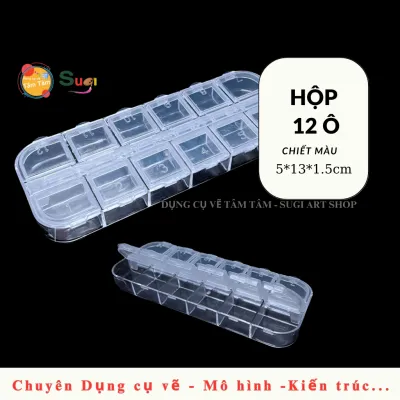 Khay Hộp Pocket chiết màu nước - Nhiều cỡ