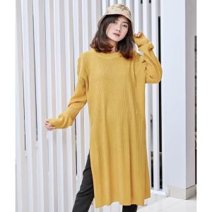 KARENINA TUNIK BELAH SAMPING / TUNIK RAJUT REMAJA KEKINIAN / TUNIK MODEL TERBARU