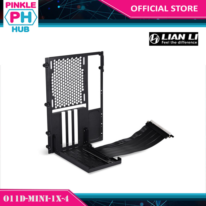 PinkleHub LIAN LI O11D-Mini Vertical GPU Bracket Kit Black PCIE4