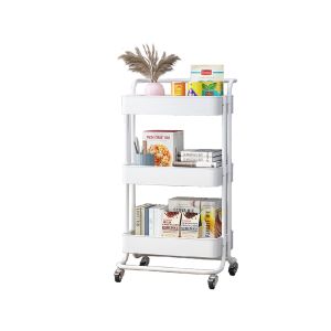 (JIJI SG) TATAMI Kitchen Multi-Purpose Trolley / Kitchen Storage / Kitchen Rack With Wheels