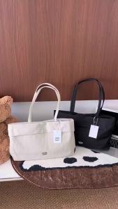Korean Niche jedrefeb5 Nylon tote bag for women large capacity student laptop shoulder bag same style as Guo Heyins