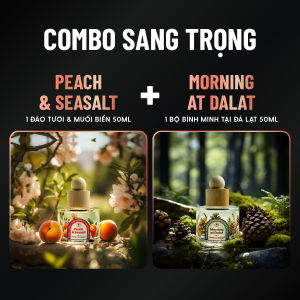 Combo 2 Chai Nước Hoa Ô Tô 50mL Cao Cấp HENY GARDEN - Nước Hoa Xe Hơi Tinh Dầu Thơm Xe Ô Tô Khử Mùi Chống Say Xe