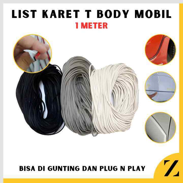 Karet List T Bodykit Fender Spakbor Mobil Body Kit Moulding Bodykit