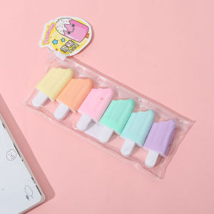 Gratis Semua - Stabilo 6 PCS Dessert / Highlighter Bentuk Lucu Warna-Warni