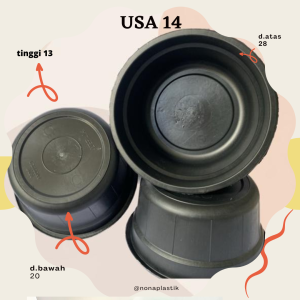 bak ember usa 14 htm paket 1 s/d 140 pcs serbaguna berkualitas diameter 28 cm