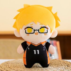 LIEYH Hoạt hình Đồ chơi vải nhung lông haikyuu Mềm Nhồi bông Búp bê vải nhung lông haikyuu Hài Hước Anime Đồ chơi nhồi bông jutsu kaisen Quà tặng sinh nhật bạn bè