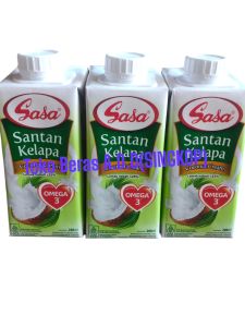 Santan Kelapa Krim (Coconut Cream) Sasa siap pakai 200ml