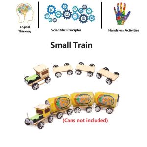 DIY Handmade Science STEM Kit: DIY Small Train: Educational Science Toys: STEM Kids Toys