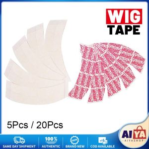 ★Same Day Shipping★ 5pcs Double-sided wig tape ultra hold tape hair system tape Adhesive Hold Bonding Glue For salon Lace wig and Toupee 307-Wig-Tape