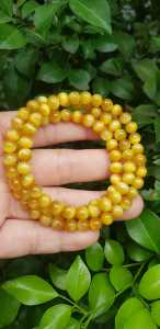 🌸🌻🌸Vòng tay nữ đá mắt hổ tự nhiên vàng anh vip 6mm quấn tay 3 vòng đẹp màu vàng anh tươi đẹp hợp nữ mệnh kim mệnh thổ mệnh thuỷ đeo tay may mắn xinh đẹp sang tay có 850k ạ