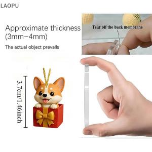 🎉【Low price】🎉LAOPU Coigi Advent Calendar 2025 24 Days Countdown With Cute Corgi Mini Ornaments Dog-Themed Christmas Decoration Set For Home Décor