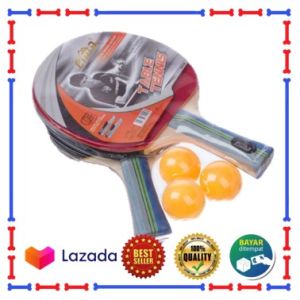 FLASHSALE !! Alat Pemukul Tenis Meja - Bat Pingpong Bet Tenis Meja Ciima Bonus Bola - Raket Pingpong - Bet Tenis Meja Murah - Bat Pingpong Bonus Bola