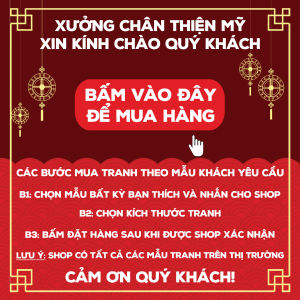 Tranh Tráng Gương Pha Lê Tròn CHÂN THIỆN MỸ Decor Treo Tường Trang Trí Phòng Sơn Dầu CTG-T1-03