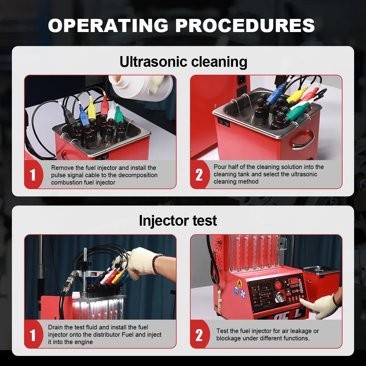 Ultrasonic Cleaning Operating Procedures