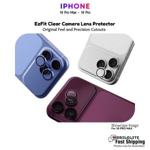 iPhone 18 Pro Max - 18 Pro EzFit Camera Lens Protectors