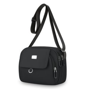 MOIRA ซิปมีซิป กระเป๋าแม่วัยกลางคน กระเป๋าหลายช่อง จุได้มาก กระเป๋าสะพายสำหรับโทรศัพท์มือถือ ถุงเก็บสัมภาระ ใช้งานได้หลากหลาย กระเป๋าเอกสารผู้หญิง Oxford สำหรับผู้หญิง