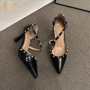 Katerina Fashion Unique Pointed Shoes Heels Sandals For Women Adjustment Strap #K-23-2