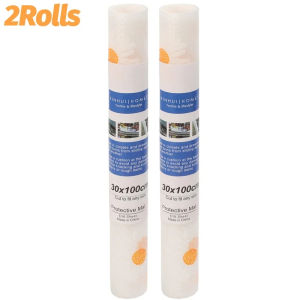 Dizoey 5Rolls Daisy Shelf Liner Non-Adhesive Drawer Liner for Kitchen Cabinets EVA Waterproof Fridge Pad Cupboard Mat Easy Placemats