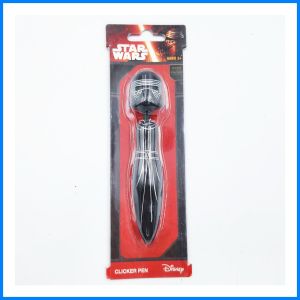 ปากกา สตาร์วอร์ ปากกาลูกลื่น แบบกด ไคโลเรน Disney Star Wars Kylo Ren Clicker Pen หมึกสีน้ำเงิน ลิขสิทธิ์แท้