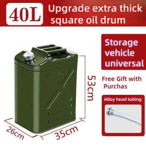 10L/20L/30L capacity Aluminum cap storage tank Metal tank Car motorcycle tank