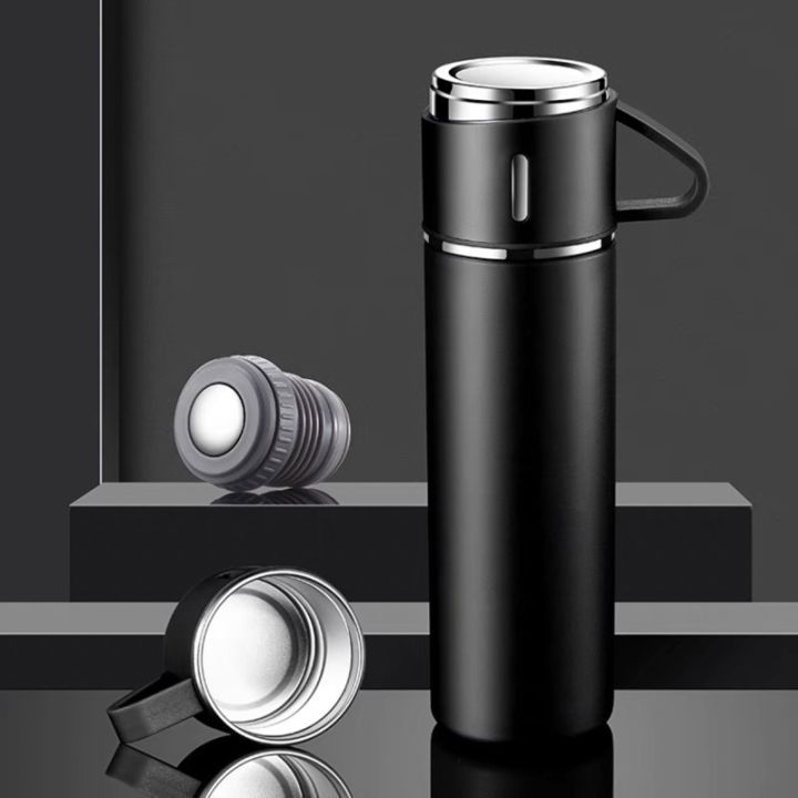 Top Grade Stainless Steel Thermos Flask w Gift 500ml Modern