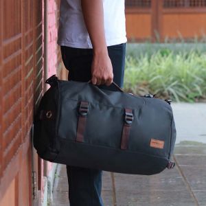 Inficlo SMM 851 - Tas Punggung Backpack Pria Warna Hitam