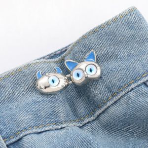 [จัดส่งรวดเร็ว]ตะขอหัวเข็มขัดเอวปรับได้มอนสเตอร์น้อยน่ารักและเครื่องมือยึด หัวเข็มขัดกางเกงยีนส์แฟชั่นระดับไฮเอนด์ของเกา