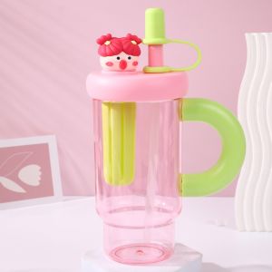 Gratis Semua -  Botol Minum Anak Stylish Praktis / Botol Minum Anak Lucu Anti Tumpah / Botol Minum Karakter 3D Cute Kekinian