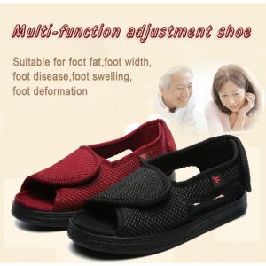 Lesvago 2024 Summer Men and Women diabetes casual shoes repair foot swollen foot hallux valgus Adjustable shoes