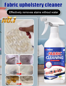 Upholstery Cleaner for Fabric Furniture Waterless Cleaning Spray for Auto Interior Bed Mattress Carpet Stain Removal