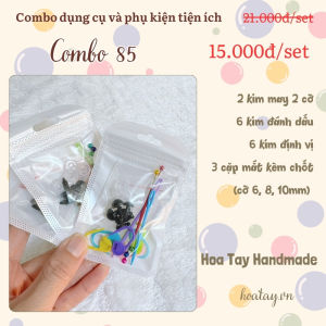 Combo 85 - Combo Dụng Cụ đan móc  và Phụ Kiện Tiện Ích – Đa Dụng và Hiệu Quả