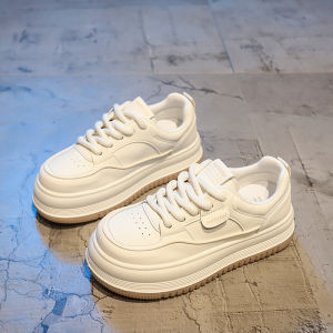 Giày nữ giá khuyến mãi ⅰns Xu hướng đa năng độc đáo 2024 Giày thể thao trắng mùa thu mới đế dày giày nữ đế platform thoải mái