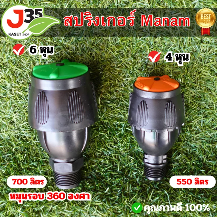 สปริงเกอร์ Magnum หัวใหญ่ 4-6 หุน พ่นไกล