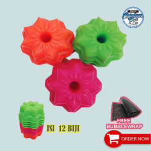 PROMO HARGA ISI - 12 BIJI - CETAKAN KUE BINTANG UKURAN JUMBO