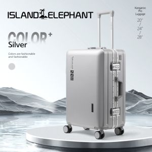ISLAND ELEPHANT Kangaroo Pro Series Aluminum Luggage Large Capacity Sturdy waterproof 20/24/28Inch