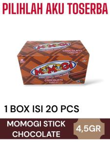 Momogi Stick COKELAT 45 gram - ( HARGA 1 BOX )
