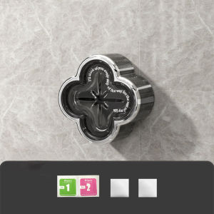 Self Adhesive Towel Plug Holder Wall Mounted Bathroom Towel Hooks Storage Rack Waterproof Kitchen Rag Dish Cloth Organizer Clips