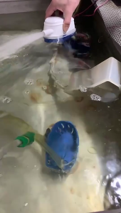 Automatic Marine Submersible Water Pump High Efficiency 24V 1100GPH Auto Bilge Pump for Boats Yachts Pools 1.06In Outlet