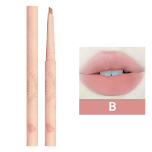 Pensil Lip Liner Tahan Air Berputar Otomatis yang Tahan Lama Pensil Lipstik Bentuk Bibir Garis Besar yang Tidak Memudar COD -🌈Ninestar