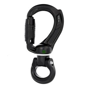 Aluminum Steel Rescuing Tool Detachable Split Structure Joint Automatic Locking Climbing Accessory Suitable for Camping