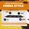 Front Bumper Guard ALL NEW PAJERO SPORT / PAJERO SPORT LAMA / PAJERO SPORT 2021 - Tanduk Towing Bemper  Depan  Cobra - SEVENCODE. 