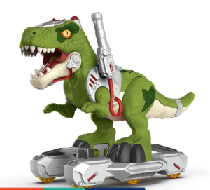 Multifunctional Dinosaur Toy with Ride-On and Scooter Music and Light Effects T-Rex Tyrannosaurus Rex