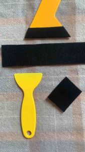 Vải nhung nỉ len cao cấp thay thế trên đầu sủi gạt.( chiều dài 1m)