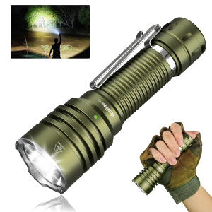 Wurkkos TS23 21700 Rechargeable Flashlight XHP70.3 HI LED 5000Lm Torch IPX8 Waterproof Two Group Mode EDC Tail Switch