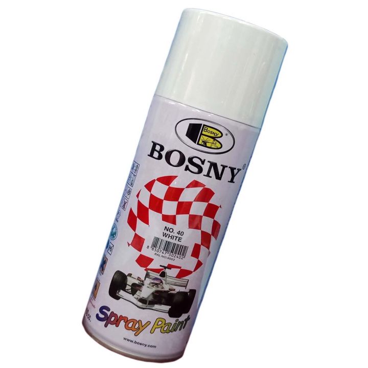 Bosny Spray Paint White Lazada Ph