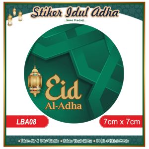 Sticker Label Idul Adha untuk Toples Hampers Kemasan Kue Kering Stiker Murah Idul Adha
